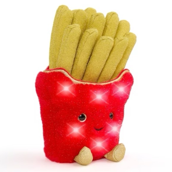 FAO Schwarz Other - FAO Schwarz 11" Glow Brights Plush LED with Sound French Fries